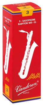 Blätter Baritonsaxophon Vandoren JAVA "Filed-Red Cut"