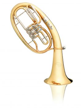 Tenorhorn B&S Mod. 3032/2L Goldmessing 3-ventilig