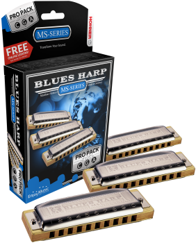 Hohner Blues Harp MS Pro Pack Hohner Blues Harp MS Pro Pack
