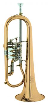 B-Flügelhorn Melton Mod.124GT Original "Egerländer Musikanten" Modell