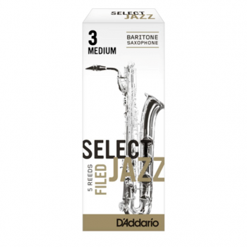 Blätter Baritonsaxophon D'ADDARIO Select Jazz filed