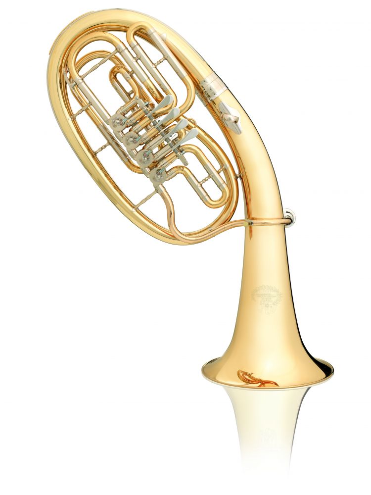 Tenorhorn B&S Mod. 3033/2L Goldmessing 4-ventilig