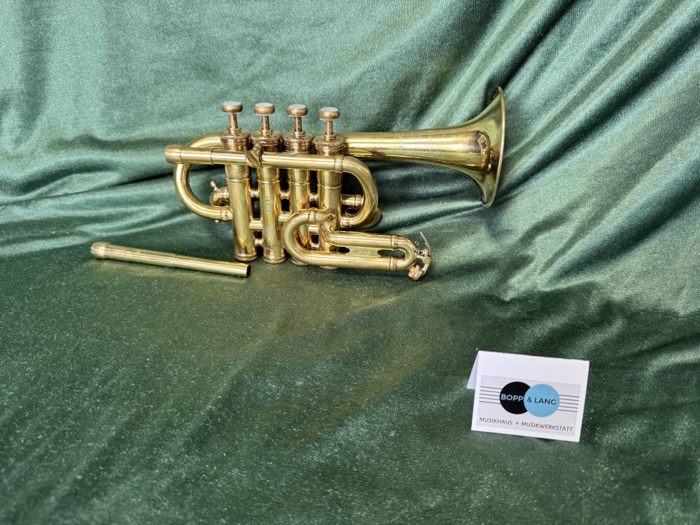 Hoch B/A Trompete (Piccolo) Benge Resno Tempered Bell 5 Custom Built