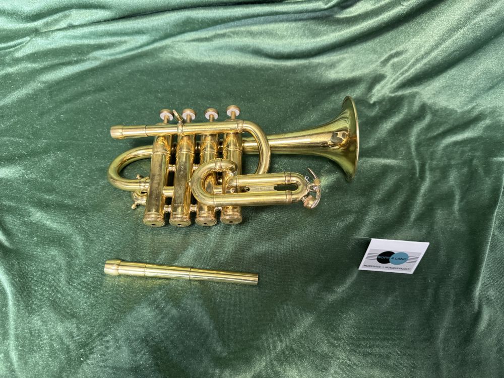 Hoch B/A Trompete (Piccolo) Benge Resno Tempered Bell 5 Custom Built