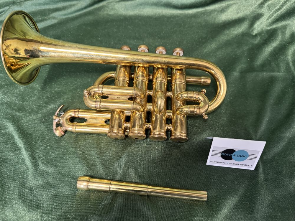 Hoch B/A Trompete (Piccolo) Benge Resno Tempered Bell 5 Custom Built