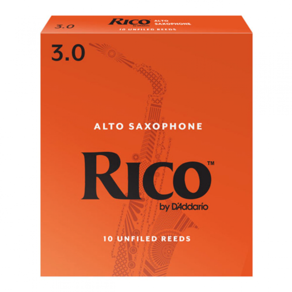 Blätter Altsaxophon D'ADDARIO Rico rot