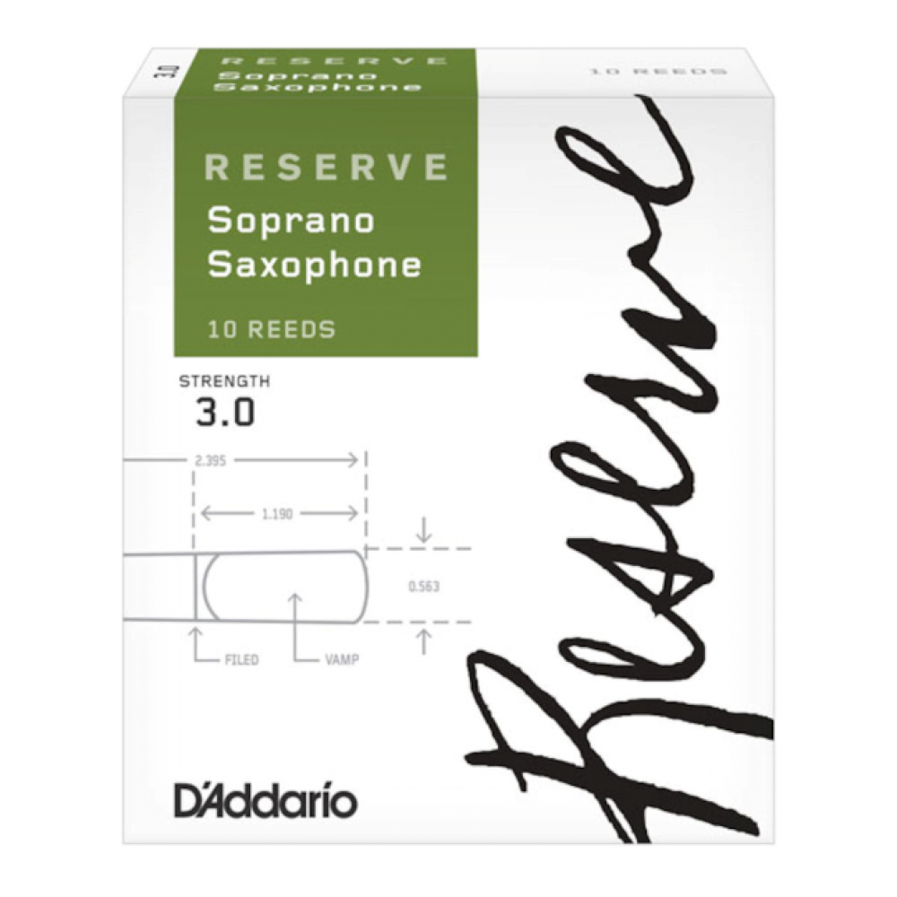 Blätter Sopransaxophon D'ADDARIO Reserve